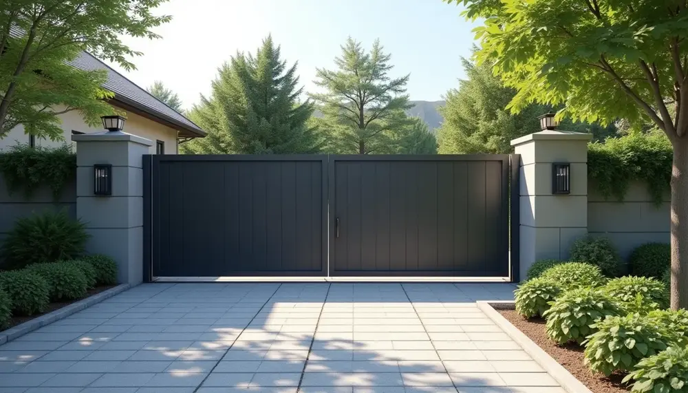 Der Vorteil eines Torantriebs mit Zahnstange für große Tore